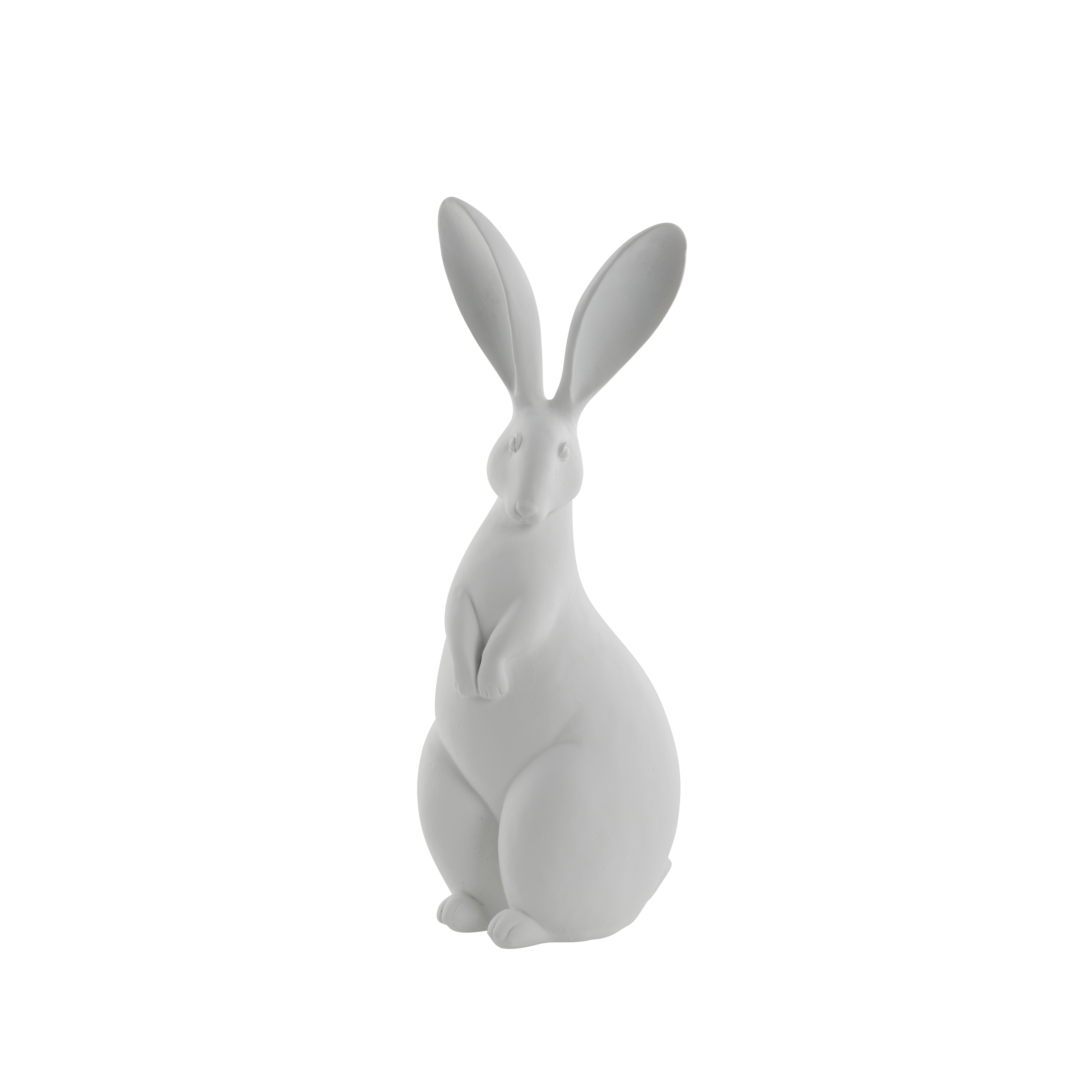 Lene Bjerre Sevelle Ostern Hase Polyresin weiß 12,5x12x34,9 cm