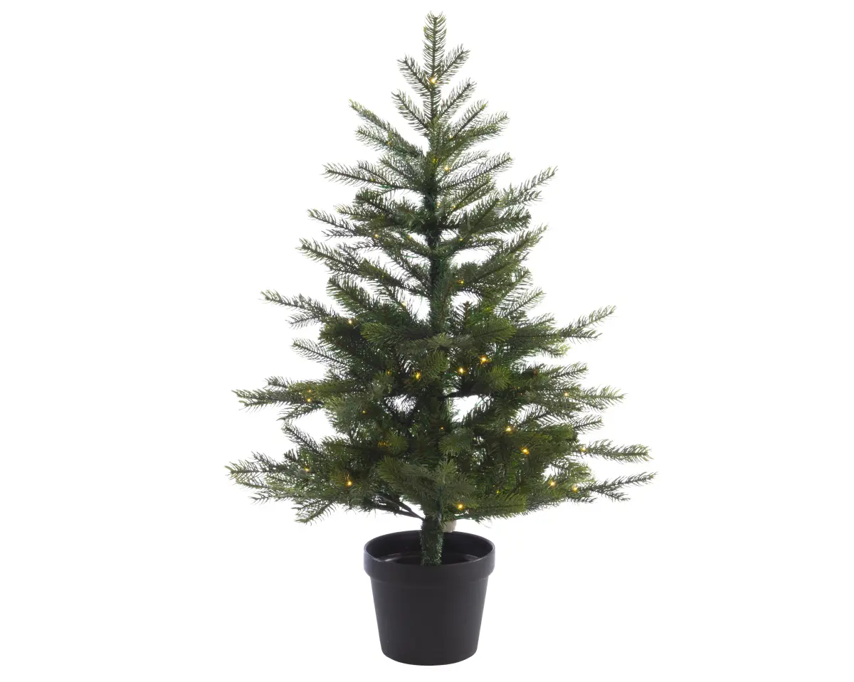 Kaemingk Weihnachtsbaum im topf 90 cm 