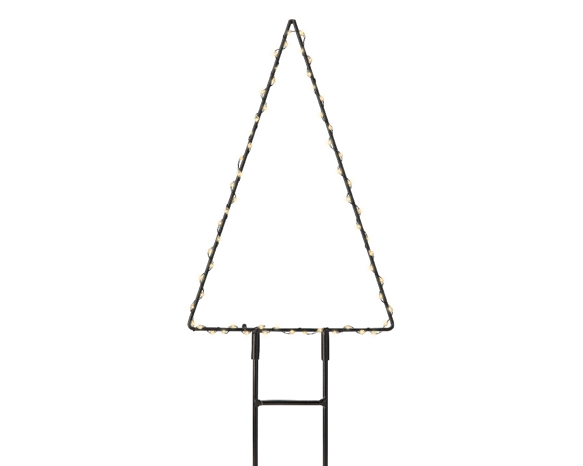 LED-Micro Gartenstecker Baum klein Timer 60L. 