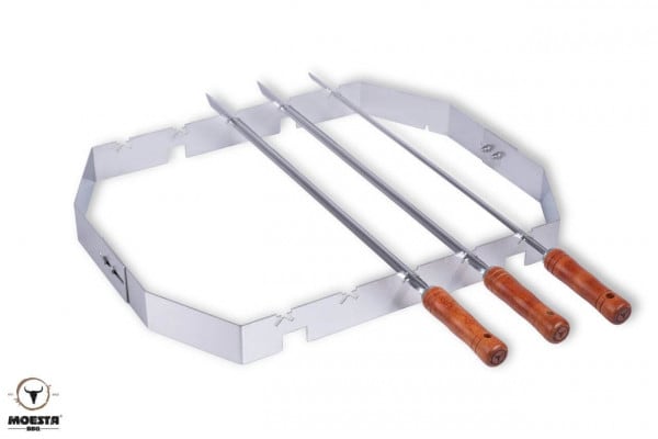 Churrasco*BBQ - Set für Smokin*Pizzaring: 60 cm