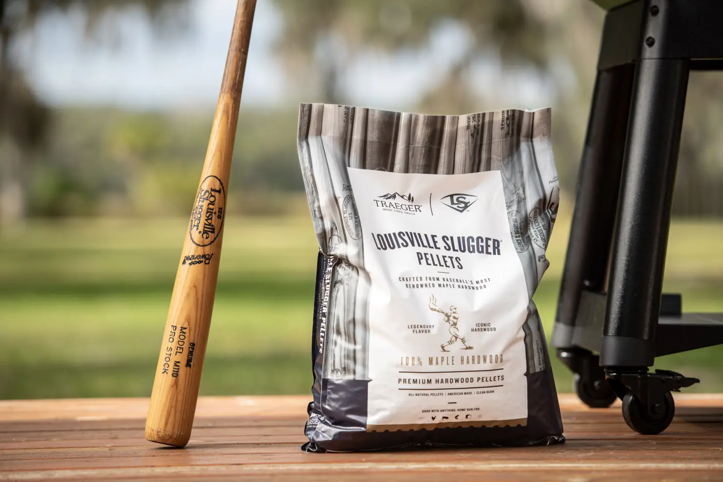 Traeger Louisville Slugger Maple Ahorn Pellets