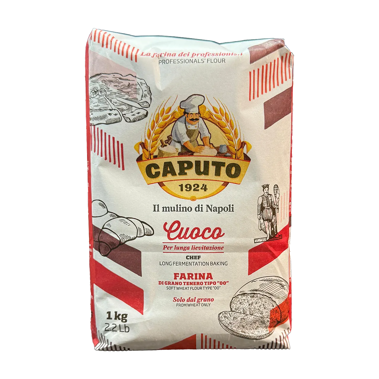 Caputo Farina Cuoco Tipo 00 Pizza-Mehl 1 kg 