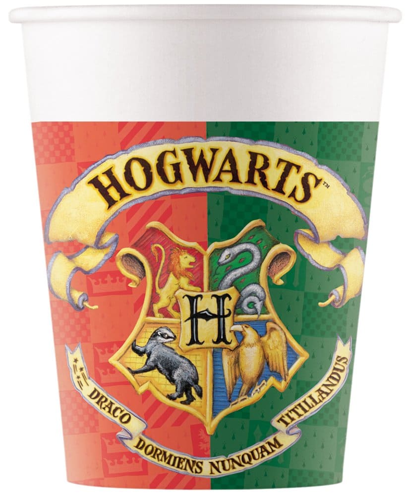 Becher: Harry Potter Hogwarts  200 ml, 8 Stk.