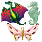 Drache Seepferdchen Schmetterling Tier Ballon