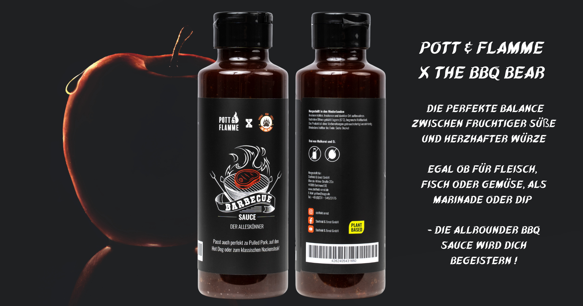 Pott & Flamme BBQ Sauce Banner