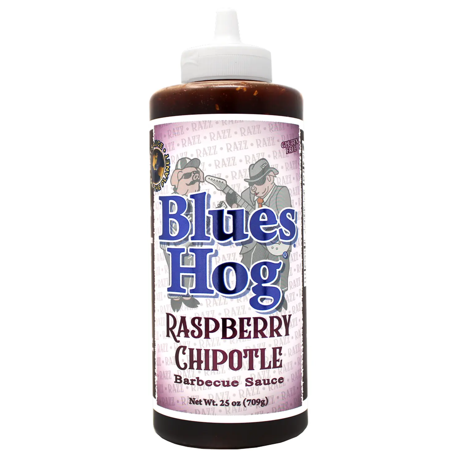 Blues Hog Raspberry Chipotle Sauce  Squeeze Flasche 709g