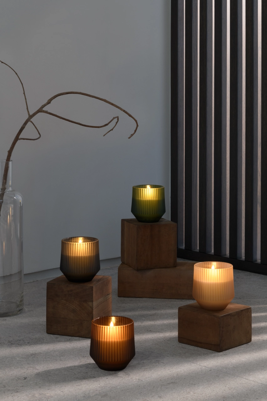 Piffany Uyuni LED Duftkerze Harmony Smoke