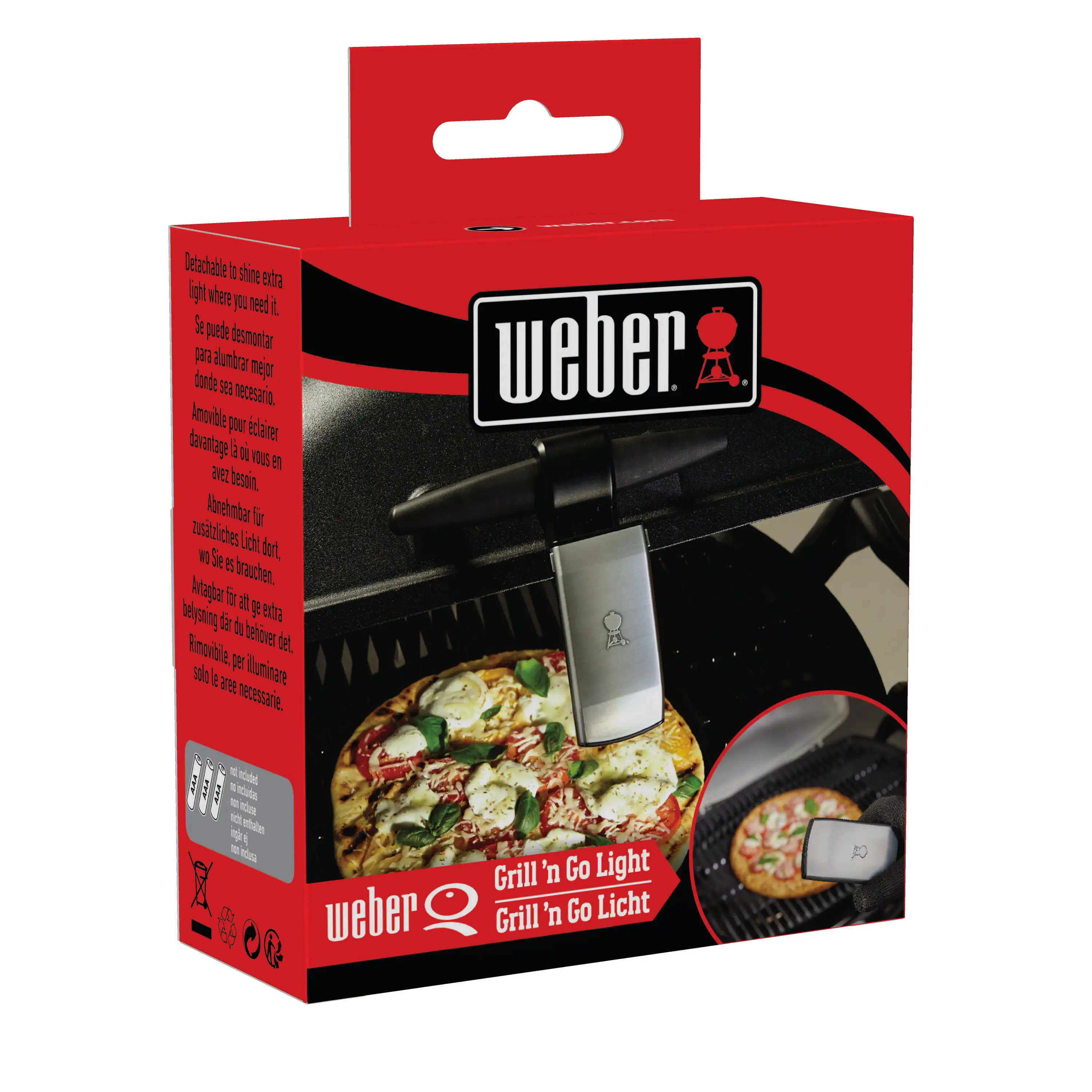 Weber Grill n Go Grill-Licht Q Griff 7663 809407-1