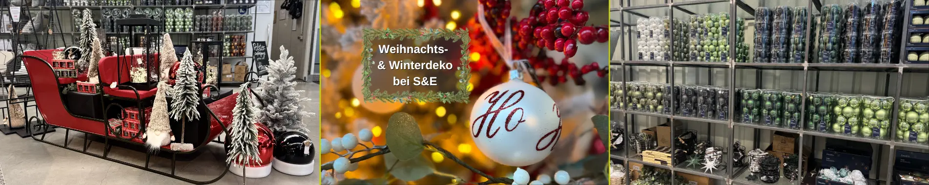 Weihnachten Weihnachtsdeko Winterdeko S&E Outdoor Living