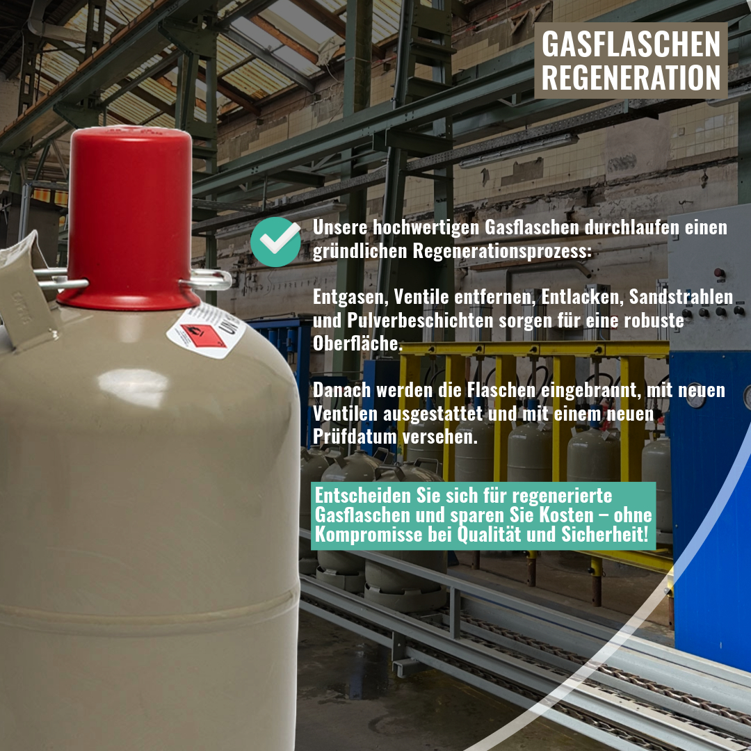 5 kg Propangas-Flasche Gasflasche Neu,   gefüllt für Camping, Gasgrill, Gaskocher