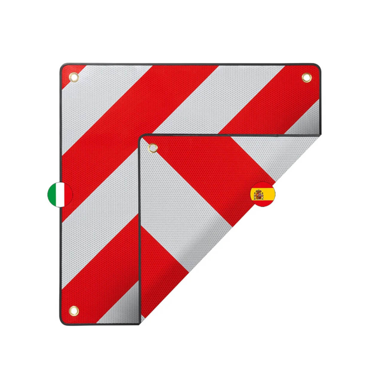 Sonderlasten-Warntafel  für Italien/Spanien 2 in 1