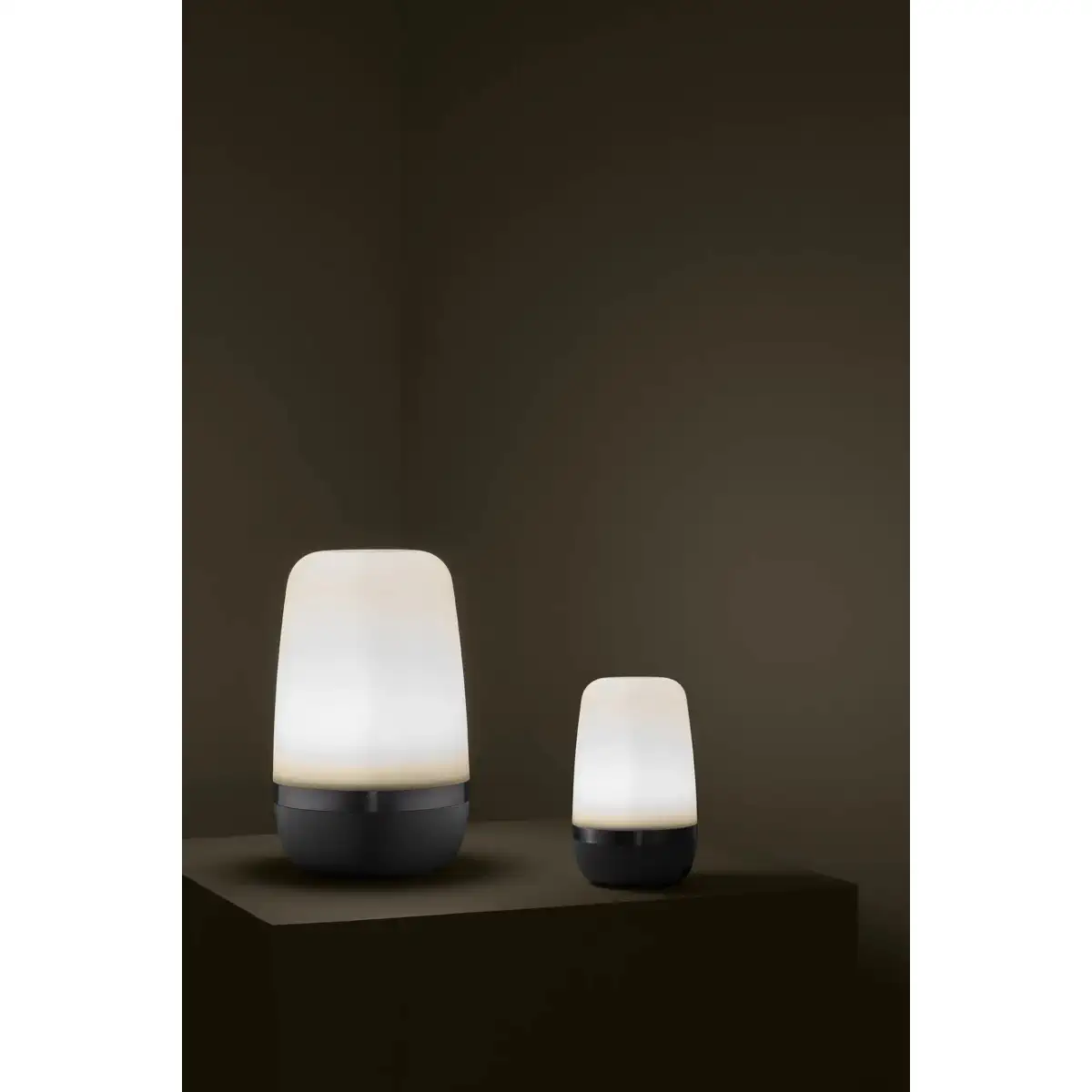 Blomus Spirit Leuchte LED Outdoor warm grey  small