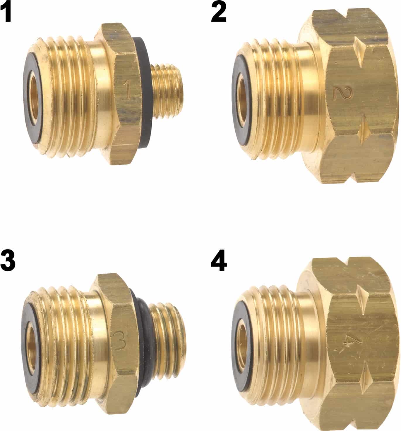 GOK Euro-Adapter-Set (Typ 1+2+3+4) 