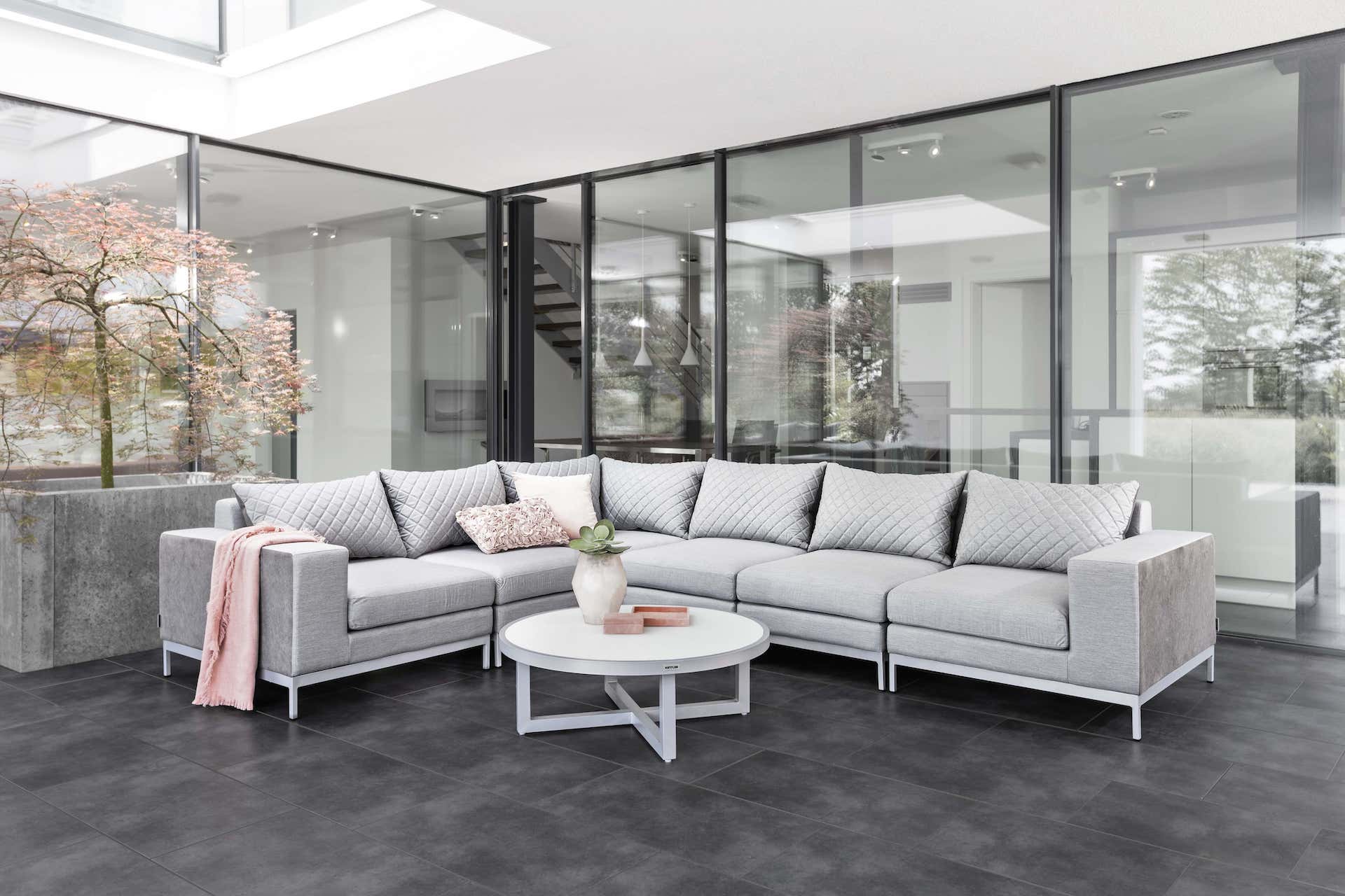 Kettler Ego Modular Lounge Endteil links, rechts, Mittelteil, Eckteil mit Tisch