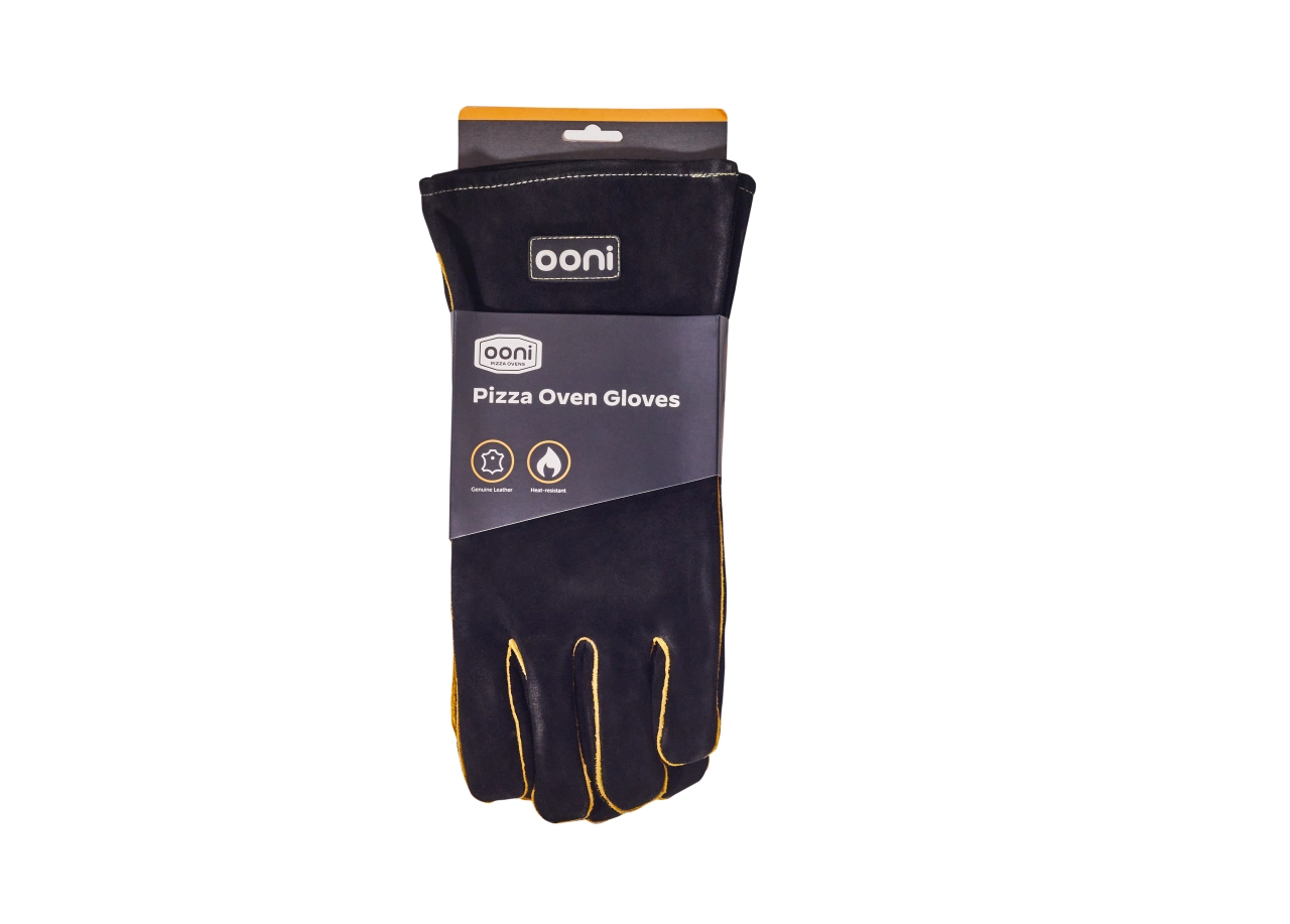 Grillhandschuhe verpackt als Produktfoto