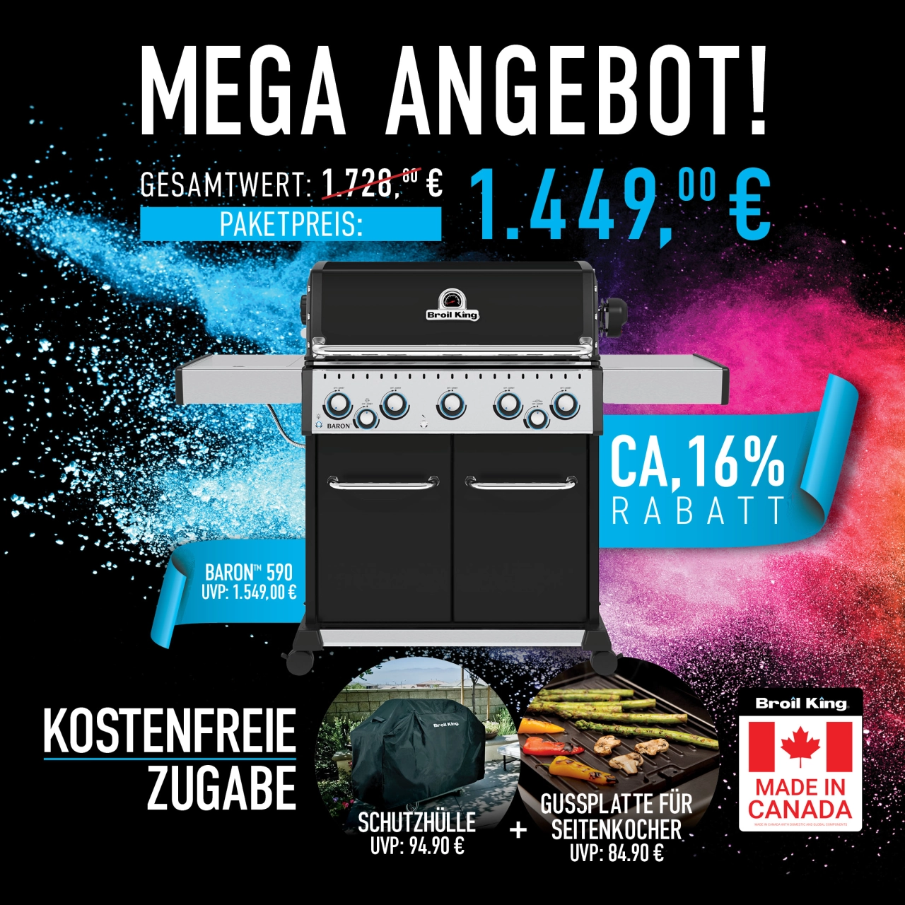 Broil King-Baron 590 Bundle Grafik