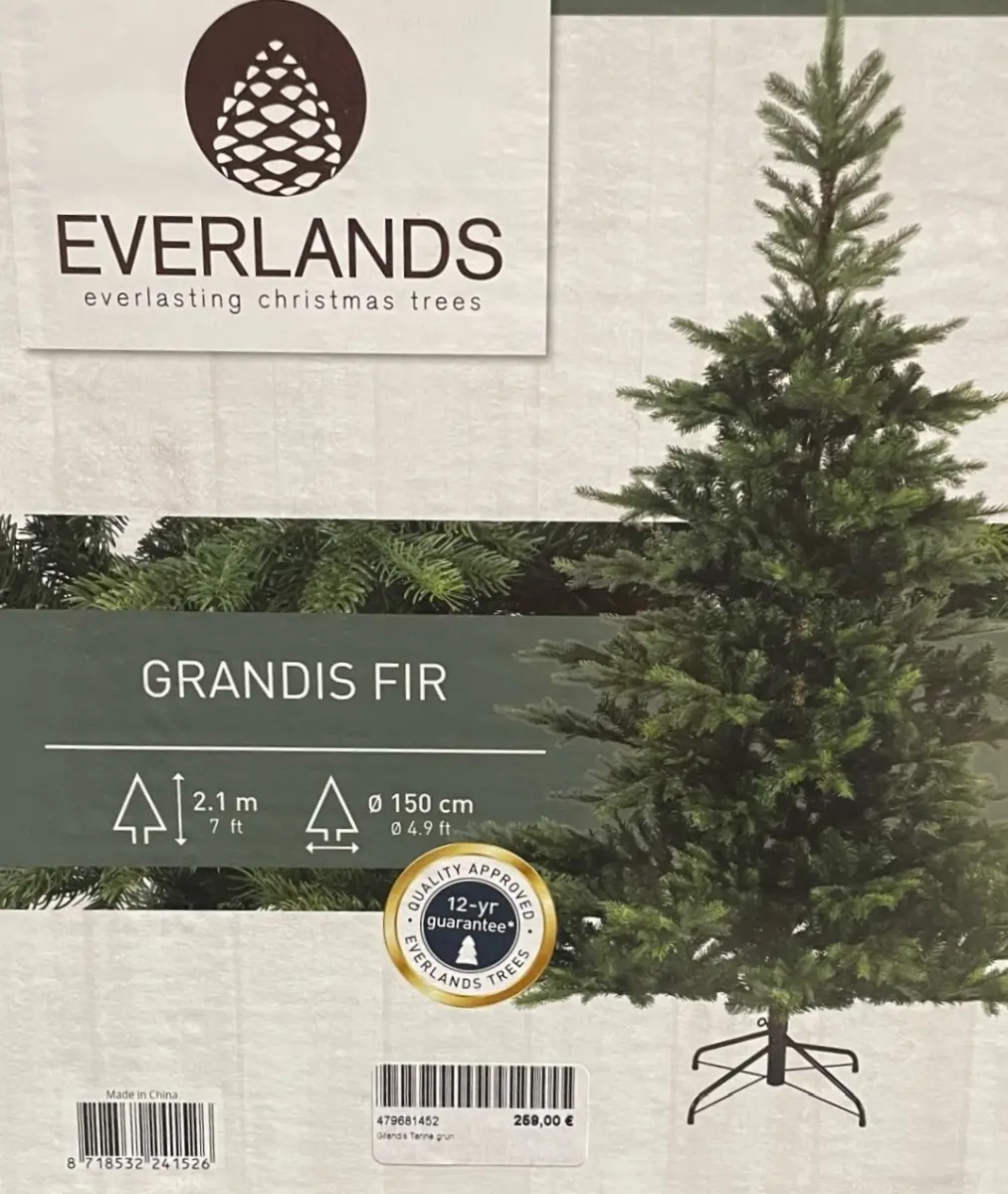 Künstlicher Weihnachtsbaum Everlands 210 cm