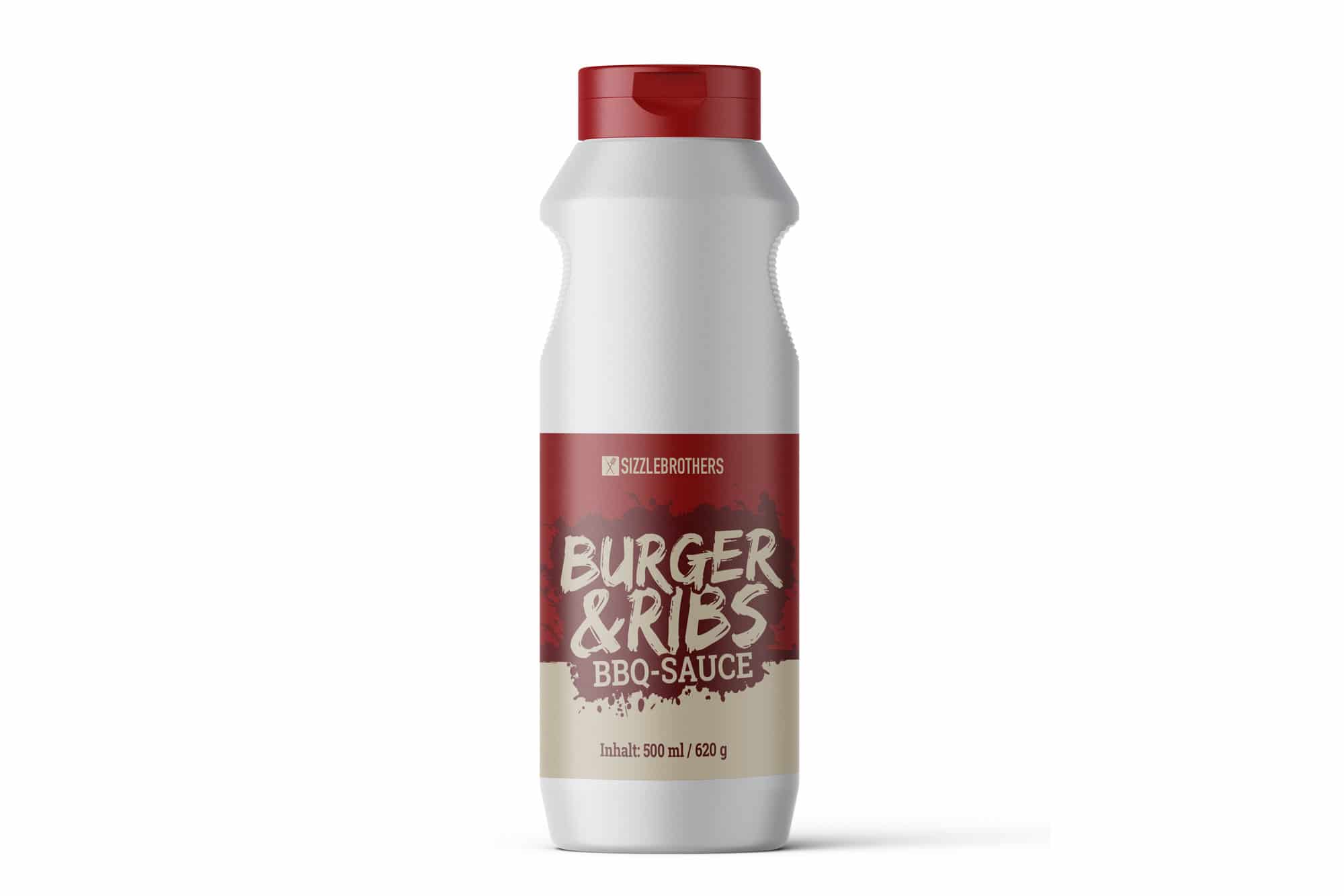 Burger & Ribs BBQ Sauce 500ml  - Sizzlebrothers