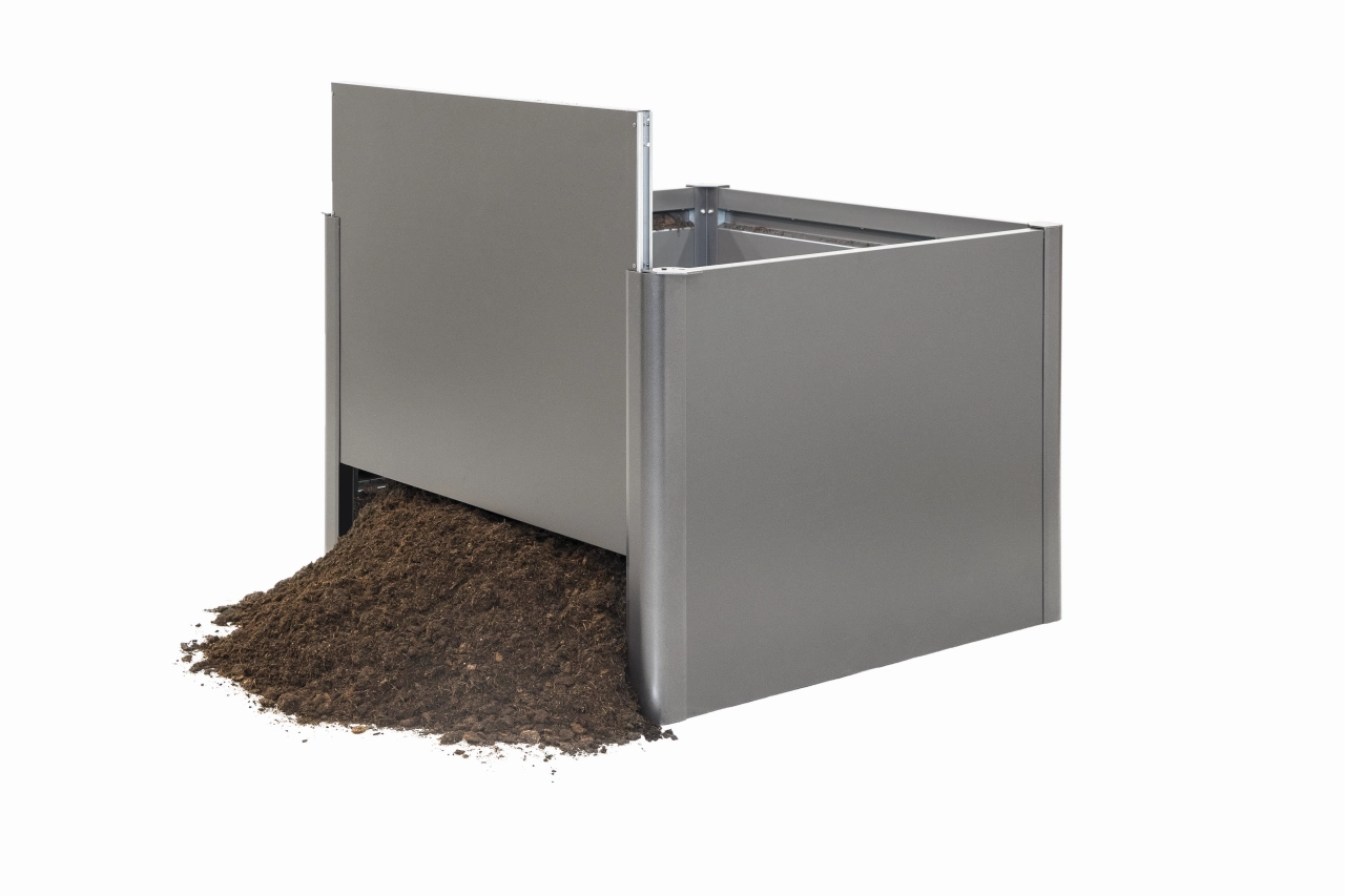 Biohort HochBeet 1x1 dunkelgrau-metallic