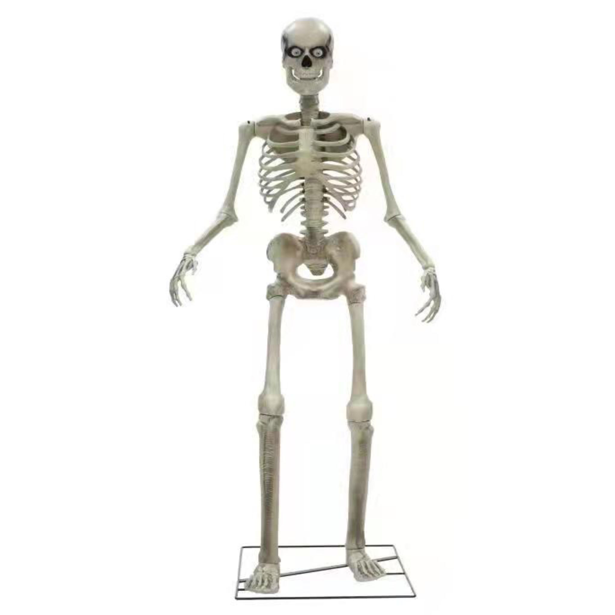 Riesen Skelett Animiert, Bewegung, Licht, Sound  Größe: 64 x 81 x 240 cm 