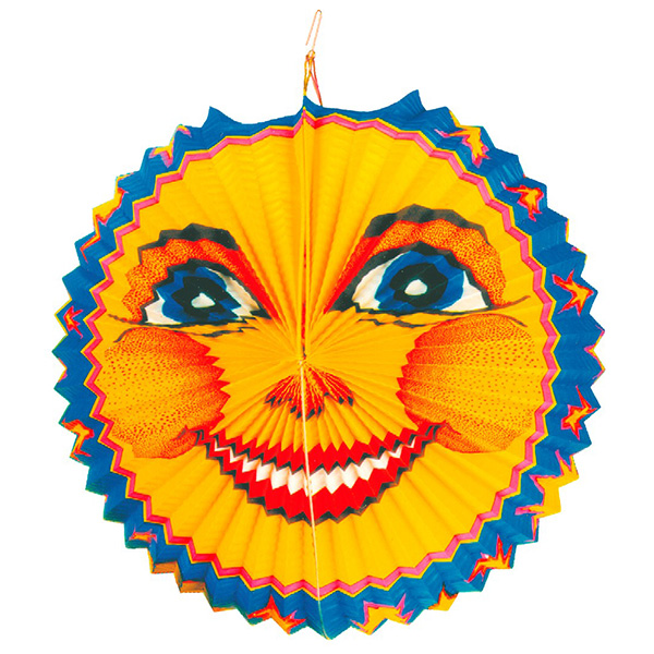 Lampion-mit-lächelndem-Gesicht