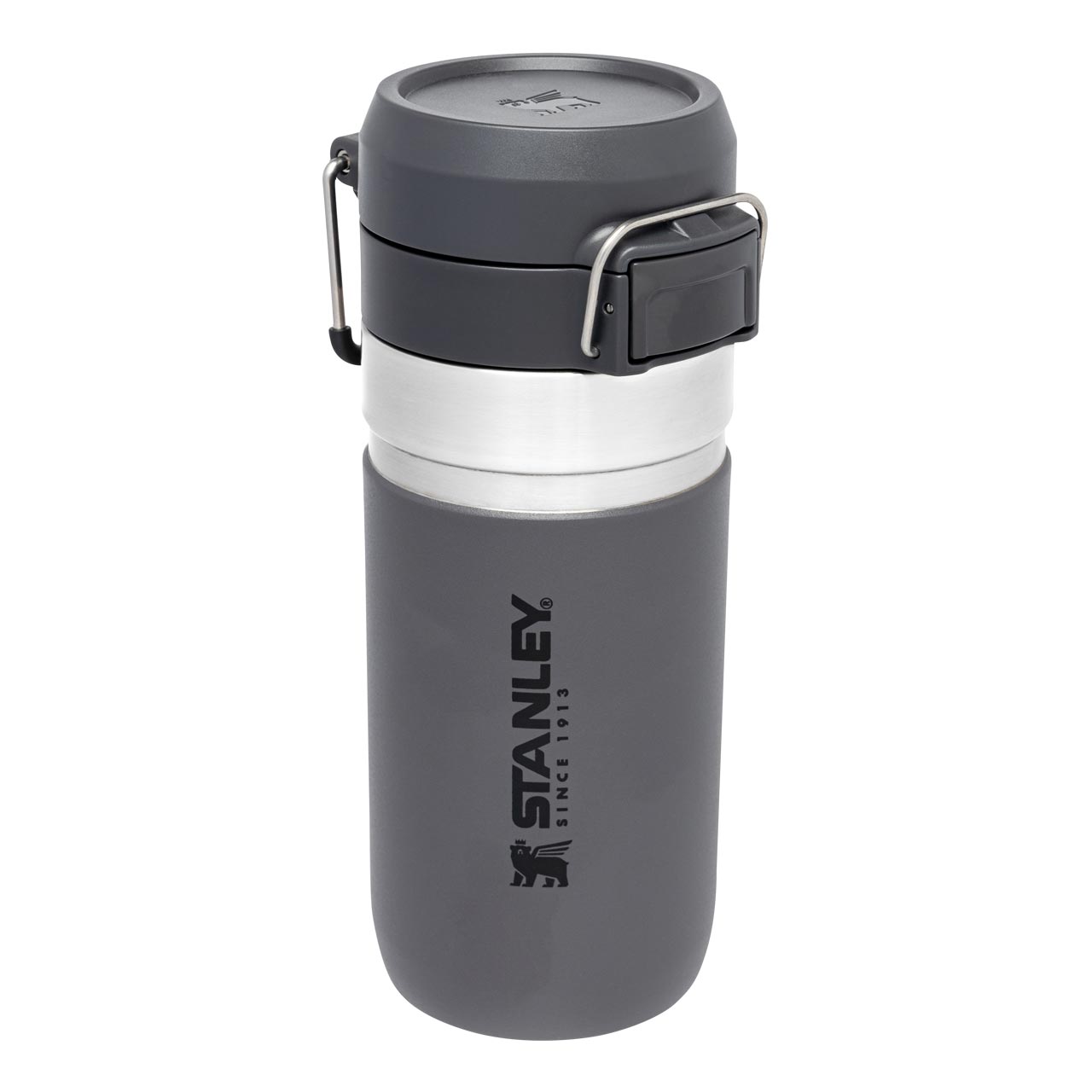 Stanley Quick Flip Water Bottle 0.47l grey 