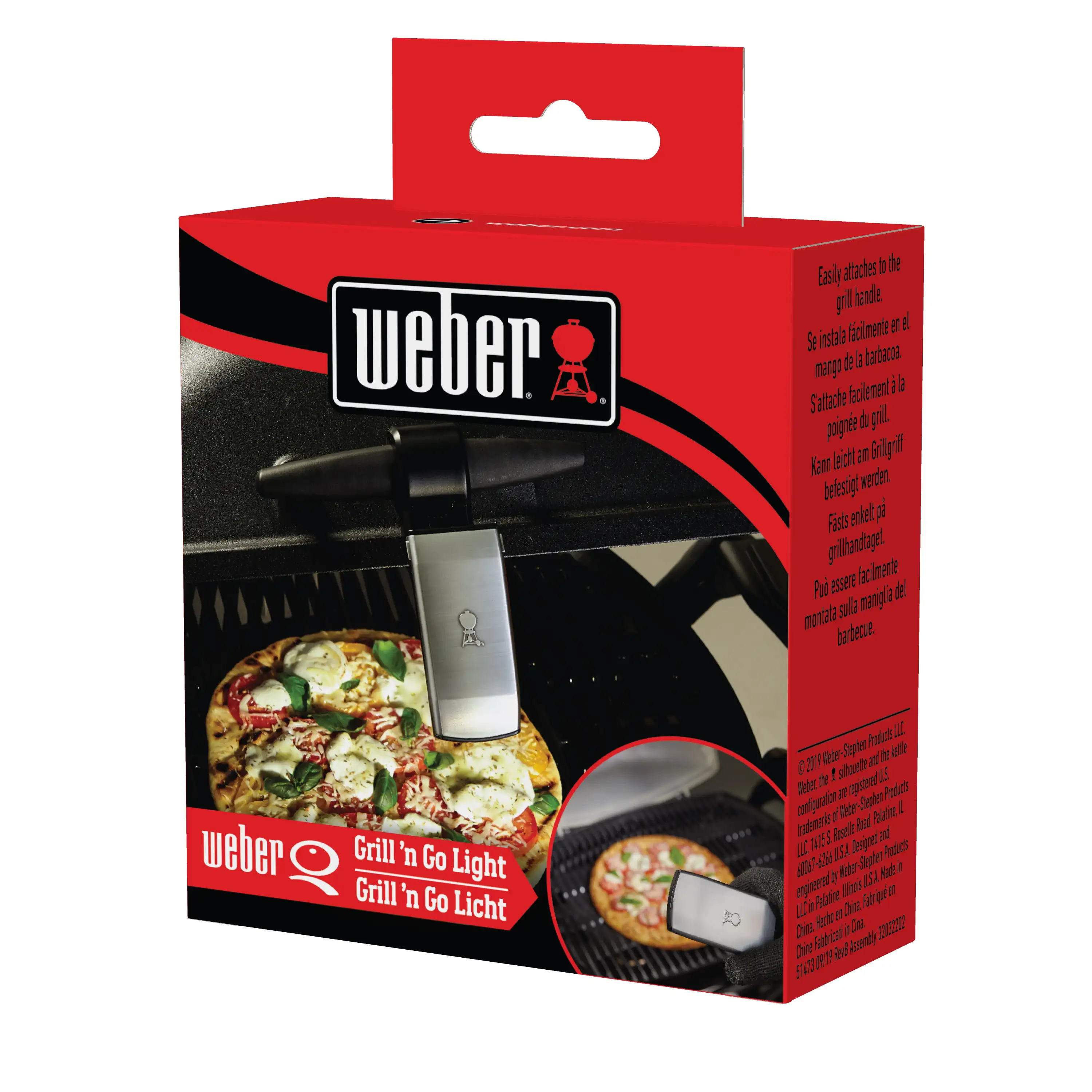 Weber Grill n Go Grill-Licht Q Griff 7663 809407-1