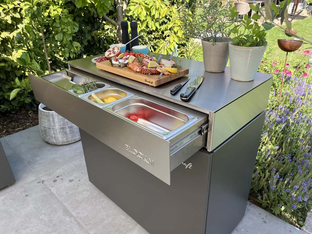 Flammkraft Block M Edelstahl Außenküche Outdoor-Kitchen (1)