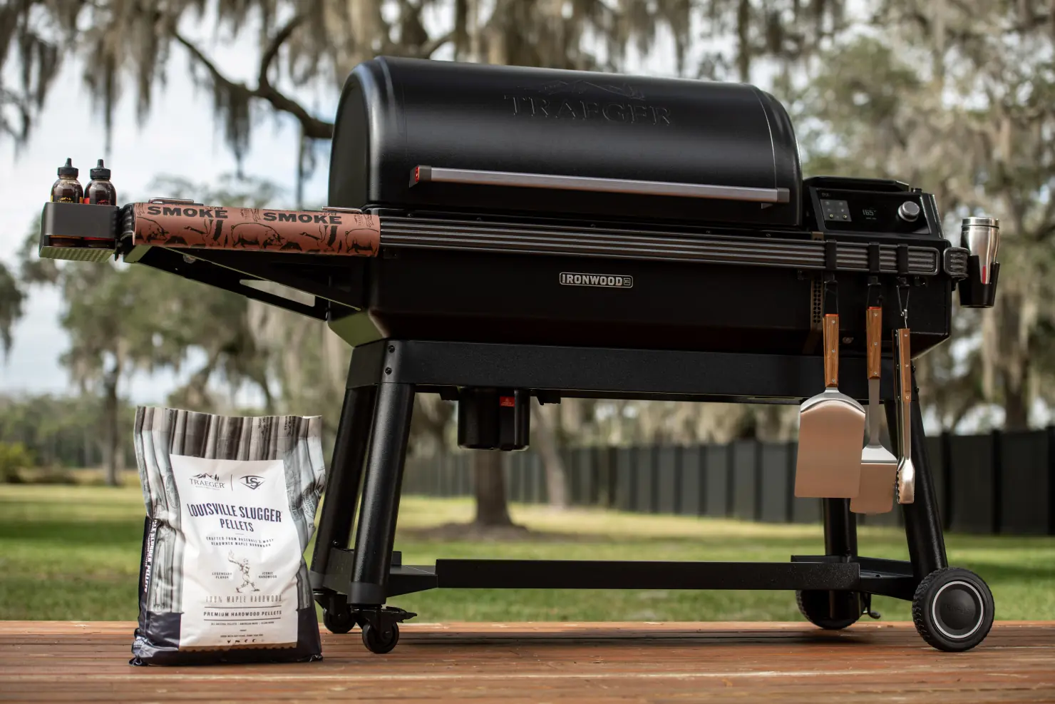 Traeger Louisville Slugger Maple Ahorn Pellets