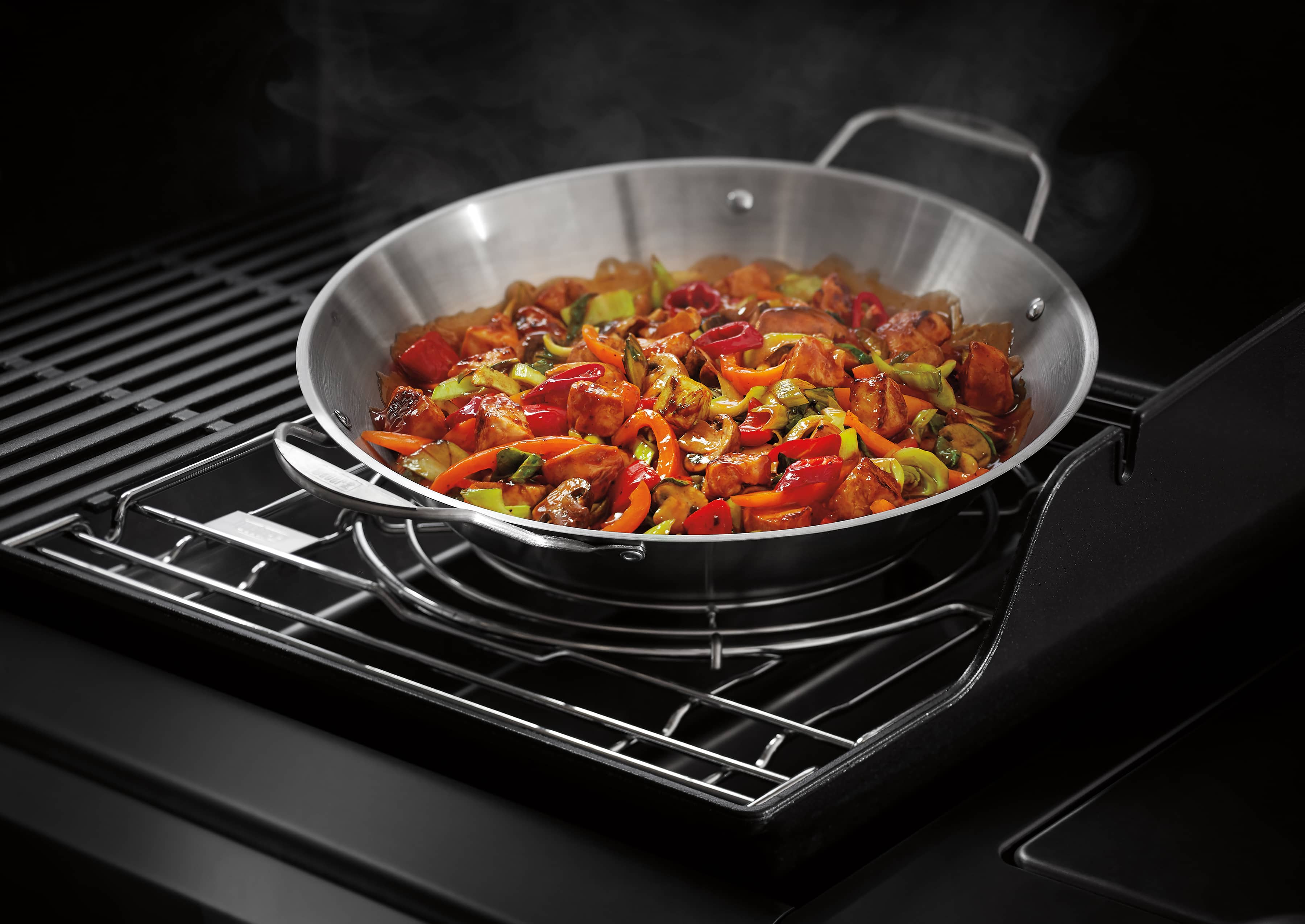 Crafted Gourmet BBQ System Wok & Dampfgarer  - Weber